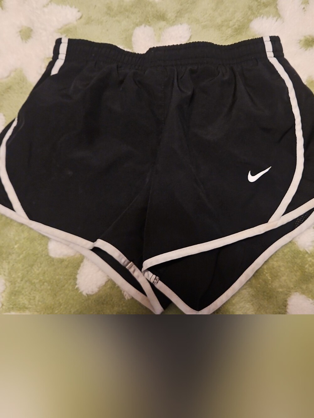 Nike Black Shorts with White Trim